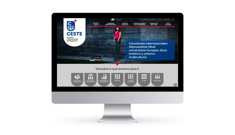 CESTE, nueva WEB sobre WordPress