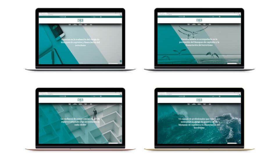 DRB07, website corporativo
