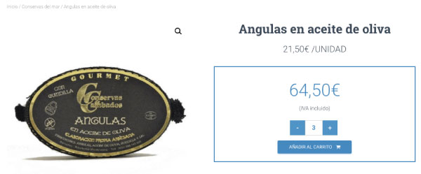 WooCommerce. Ideas de mejora. Producto simple. Incluir el precio final.